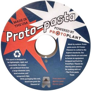 Filament do drukarek 3D PLA Proto-Pasta CDP12805, Średnica filamentu: 2.85 mm, 500 g, czarny