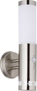Zewnętrzna lampa ścienna z czujnikiem ruchu Brilliant Bole G96131/82 60 W  IP44