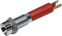 Lampka sygnalizacyjna LED CML 19030253 19030253, 13 mcd, 12 V/DC, 6 mm