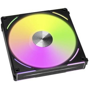 Lian Li Lian Li UNI FAN AL140 V2 ARGB PWM Lüfter - 140mm, schwarz Wentylator do obudowy PC czarny (S x W x G) 140 x 140 x 25 mm