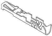 Styk zaciskany Molex 901190121, 1 szt.