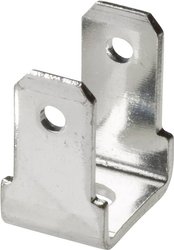 Podwójna wsuwka kątowa 2x90 °,4,8x0,8, średnica otworu 3,