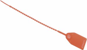 Plomba przeciągana Robo-lock serii RL (L1 x B1 x L2 x B2) 33 x 29 x 260 x 4 mm RL350-PE-RD-M0 Kolor producenta: czerwony HellermannTyton 142-73612 1 szt.
