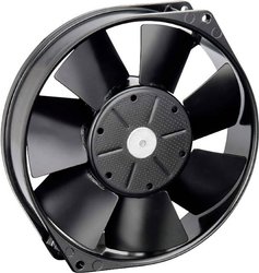 Wentylator osiowy EBM Papst 7114 N , 24 V/DC, 308 m³/h, (Ø x W) 150 mm x 38 mm