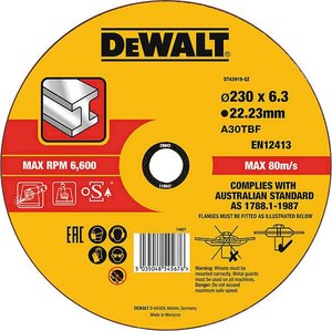 DEWALT DT43919-QZ DT43919 Tarcza szlifierska    1 szt.