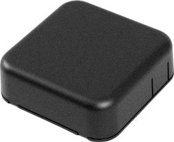 Obudowa uniwersalna Hammond Electronics 1551SNAP3BK, (D x S x W) 20 x 60 x 60 mm, ABS, 1 szt.
