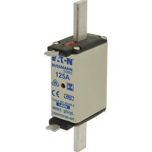 Eaton  125NHG01BI  Bezpiecznik NH  z mechanicznym wskaźnikiem stanu bezpiecznika    Rozmiar bezpiecznika = 1    125 A    500 V  3 szt.