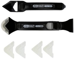 Zestaw skrobaka i ściągaczki do silikonu KS Tools 1161050 1 szt.