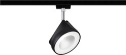 Lampa do systemu szynowego, wysokonapięciowego Paulmann  96942 LED wbudowany na stałe 14 W LED 1100 lm czarny (matowy), chrom