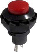Przycisk TRU COMPONENTS TC-R13-502B-05RT 1587733, 12.7 mm, 250 V/AC, 1.5 A, 1 szt.
