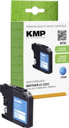 KMP Tusz Zamiennik Brother LC-22UC Cyjan  atrament KMP B73C 1536,4003, 1 szt.