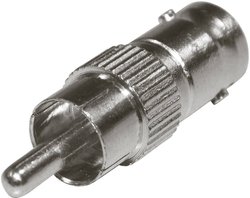 Przejściówka, adapter Cinch, BNC SpeaKa Professional SP-7869896, [1x złącze męskie RCA/cinch - 1x złącze żeńskie BNC]