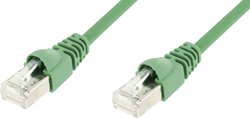 kabel LAN Telegärtner L00004A0055, 1 szt., RJ45, CAT 6a, S/FTP, 7.50 m, zielony