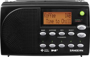 Radio przenośne Sangean DPR-65 DAB+, UKW funkcja ładowania akumulatora czarny