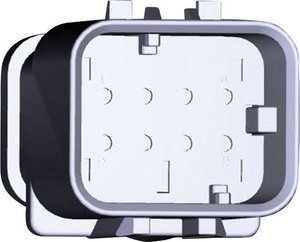 Obudowa złącza pin męskiego na kabel TE Connectivity AMPSEAL16 776538-1, automotive, piny: 8, 13 A, 1 szt.