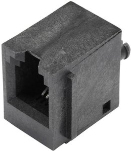 złącze żeńskie do wbudowania pionowego RJ10 BEL Stewart Connectors SS65400-001F Ilość styków: 4P4C 1 szt.
