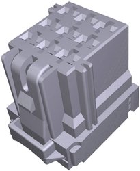 Obudowa złącza pin żeńskiego na kabel TE Connectivity MCP 8-968971-2, automotive, piny: 9, 24 A, 1 szt.