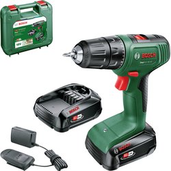 Wiertarko-wkrętarka akumulatorowa Bosch Home and Garden EasyDrill 18V-40 06039D8002 18 V 1.5 Ah zaw. 2 akumulatory, zaw. ładowarkę, zaw. walizkę