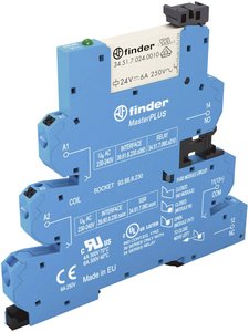 Finder 39.61.0.060.0060 MASTERPLUS - interfejsowy przekaźnik EMR