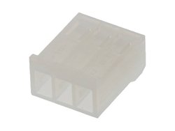 Obudowa złącza pin męskiego na kabel Molex MOL Power & Signal Sol. 09501031, piny: 3, 1 szt.