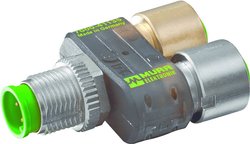 Trójnik SlimLine (LED) M12-St 5 pin/ 2x M12-Bu 4-bieg Trójnik Murr Elektronik 7000-41135-0000000, 1 szt.