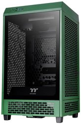 Thermaltake The Tower 200 Mini Tower Obudowa do komputera  racing green z 2 wentylatorami, z okienkiem, z filtrem przeciwkurzowym