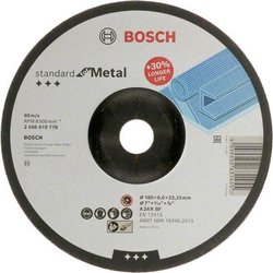 Tarcza ścierna Bosch Accessories Standard for Metal 2608619778 180 mm 1 szt.