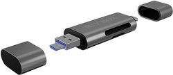 Czytnik kart pamięci, zewnętrzny ICY BOX  IB-CR200-C USB-C®, USB 3.2 Gen 1 (USB 3.0), MicroUSB 2.0