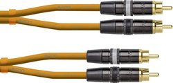 Kabel połączeniowy Cordial CEON DJ RCA 0.6 O [1x złącze męskie RCA/cinch - 1x złącze męskie RCA/cinch] 0.60 m