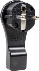 Wtyczka płaska z uziemieniem AS Schwabe 45039, IP20