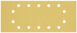 Papier ścierny EXPERT C470 z 14 otworami do szlifierki oscylacyjnej, 115 x 280 mm, G 80, 10 sztuk. Papier ścierny do szlifierki Bosch Accessories EXPERT C470 2608900848 280 mm 10 szt.