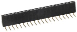 Listwa kołkowa, żeńska, standardowa econ connect FHR63S10G FHR63S10G, piny: 10, 1 A, 1 szt.