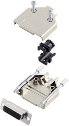 Zestaw listew żeńskich D-Sub Amphenol L17DTPK-M-15+L77HDA26S, rzędy: 3, styki: 26, 180 °, 1 szt.