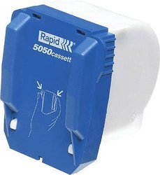 Kaseta szybkiego zszywacza do zszywacza elektrycznego 5050E / 20993500 biała Kaseta na spinacze Rapid 5050cassette 20993500, 5000 szt.