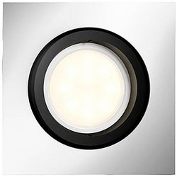 Philips Hue White Amb Lampa Milliskin prostokątna, z aluminium o mocy 250 lm Lampa do zabudowy LED Philips Lighting Milliskin Hue 5042148P9 5 W