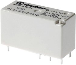 Przekaźnik drukowany Finder 41.61.9.024.0000 41.61.9.024.0000, monostabilny, 1 cewka, 250 V/AC, 16 A, 1 szt.