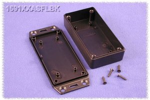 Obudowa uniwersalna Hammond Electronics, ABS, czarny, (D x S x W) 100 x 51 x 26 mm, 1 szt.