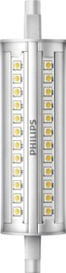 Pręt LED Philips 120W, R7S, neutralna biel (3000 kelwinów), 2000 kelwinów, 118mm, ściemnianie Żarówka LED Philips Lighting 77369400  14 W = 120 W 2000 lm ciepła biel 1 szt.