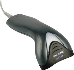 Skaner kodów kreskowych 1D Touch 65 Light, ciemnoszara, USB-Kit, ze stojakiem Skaner kodów kreskowych Datalogic Touch 65 Light, USB