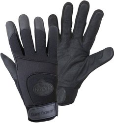 FerdyF. BLACK SECURITY Mechanics 1911-9 Sztuczna skóra Clarino® Rękawice montażowe Rozmiar rękawic: 9, L EN 388 CAT II 1 par(a)