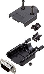 Zestaw listew męskich D-Sub encitech DTPK-P-09-DBP-K 6355-0032-01, rzędy: 2, styki: 9, 180 °, 1 zest.