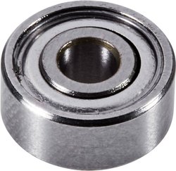Łożysko kulkowe specjalne Reely R 2 ZZ, Szerokość: 3.96 mm, 1 szt.