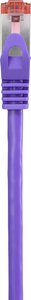 Kabel LAN Renkforce RF-4724912, 1 szt., RJ45, CAT 6, S/FTP, 0.15 m, fioletowy