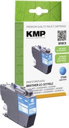KMP Tusz Zamiennik Brother LC-3219XLC Cyjan  atrament KMP B58CX 1538,4003, 1 szt.