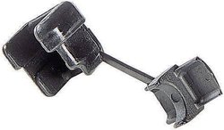 prowadnica kabla z dławnicą PB Fastener, 300 1241, 300 1241, (Ø x W) 22.2 mm x 19 mm, biały, 1 szt.