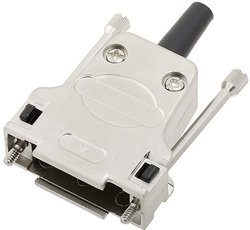 Obudowa złącza D-SUB encitech DTZF37-RG-LJS-K 7960-0209-04, odlew cynkowy, 180 °, 1 szt.