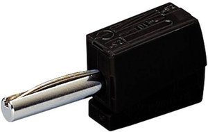 do gniazda o średnicy 4 mm, czarny WAGO 215-311 wtyki bananowe