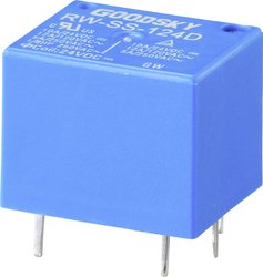 Przekaźnik drukowany GoodSky RW-SS-124D 2347588, monostabilny, 1 cewka, 110 V/DC, 12 A, 1 szt.