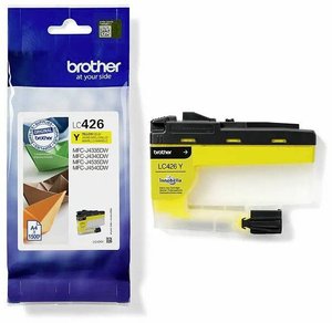 Brother atrament LC-426Y tusz oryginalny  Żółty LC426Y