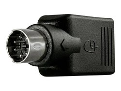 Lindy USB-PS/2 przejściówka do myszy lub klawiatury Przejściówka, adapter USB / PS/2 LINDY 70000